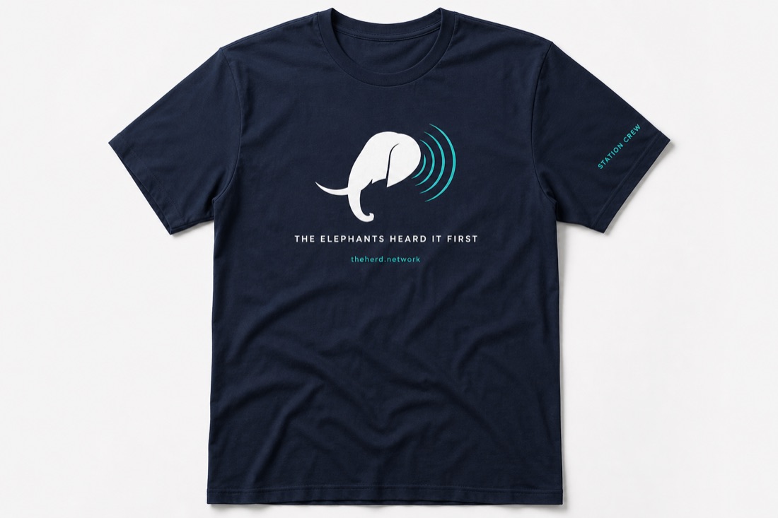 Футболка HERD — The Elephants Heard It First