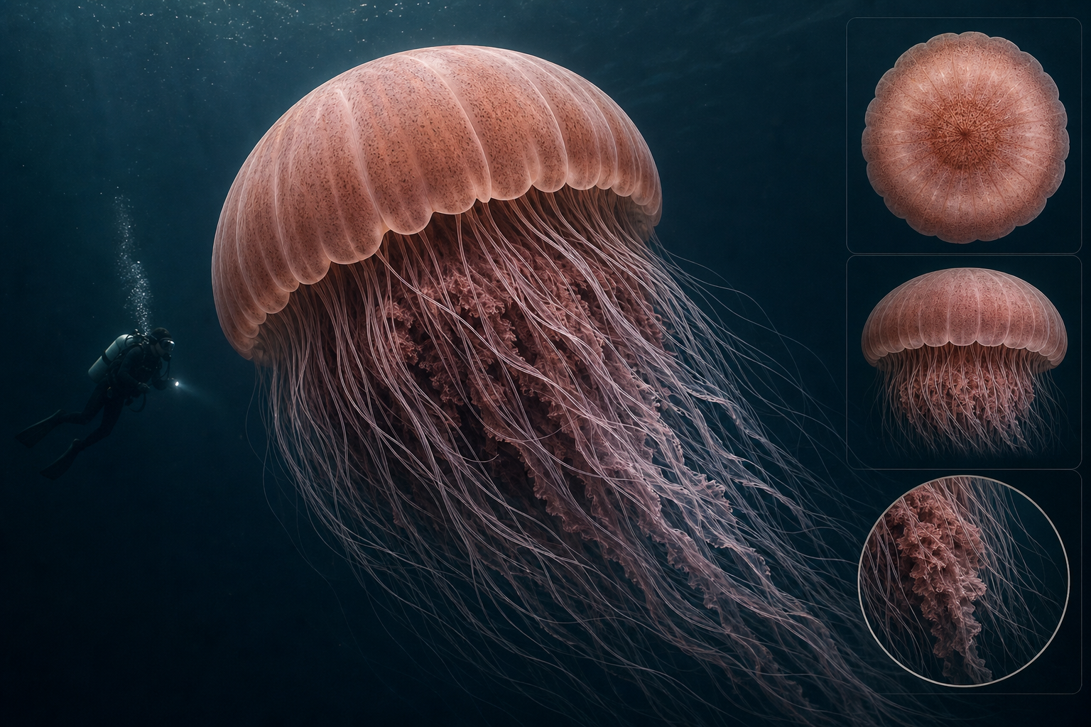 Nemopilema nomurai — гигантская медуза