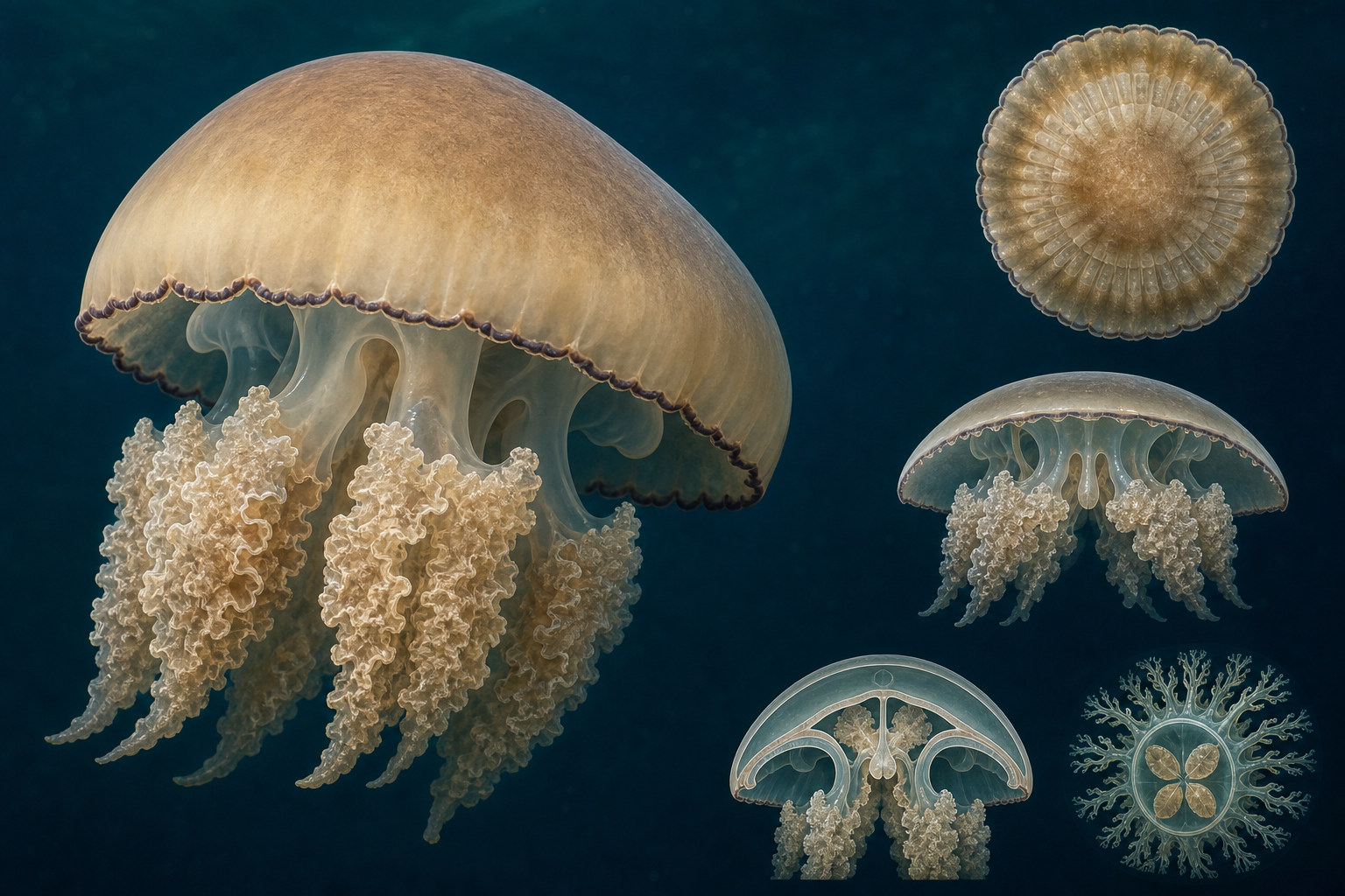 Rhizostoma — средиземноморская медуза